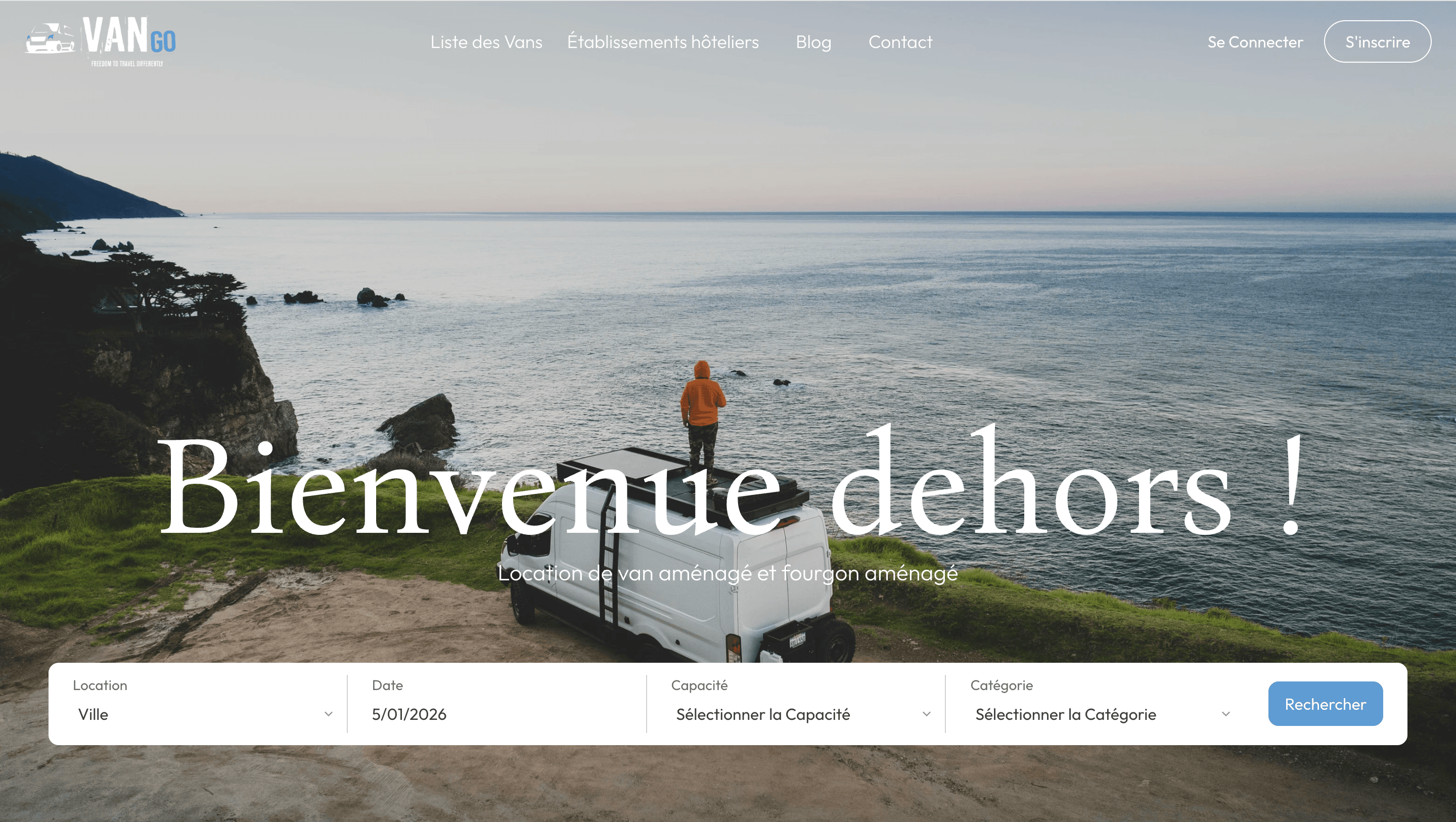 Preview of the Vangoapp site